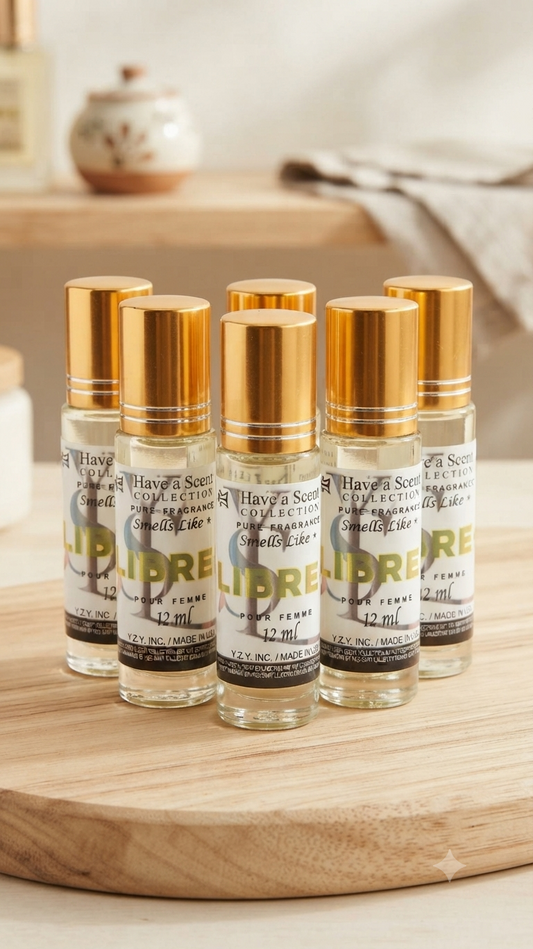 Roll-On Oil Perfume Inspired by "Libre" - 12ml | Long-Lasting Women's Fragrance)