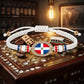Dominican Republic Flag Bracelet – Patriotic Souvenir Jewelry