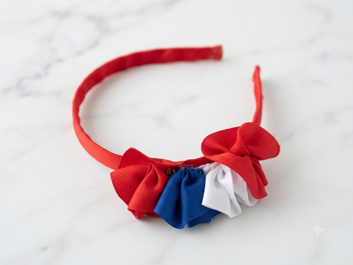 "Patriotic Essence" Tricolor Headband
