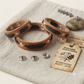 Artisanal Genuine Leather Cuff - Caribbean Heritage