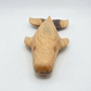 Handcrafted Guayacán Wood Whale Figurine
