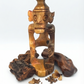 Handcrafted Guayacán Wood Taino-Inspired Ceremonial Figurine