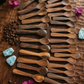 Handcrafted Artisan Guayacán Wood Tasting Spoon