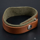 Classic Minimalist Leather Bracelet - Made in Dominican Republic