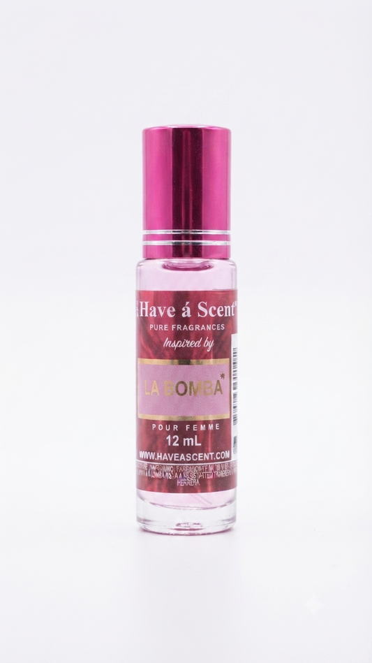 Roll-On Oil Perfume Inspired by "La Bomba" - 12ml | Intense Women's Fragrance