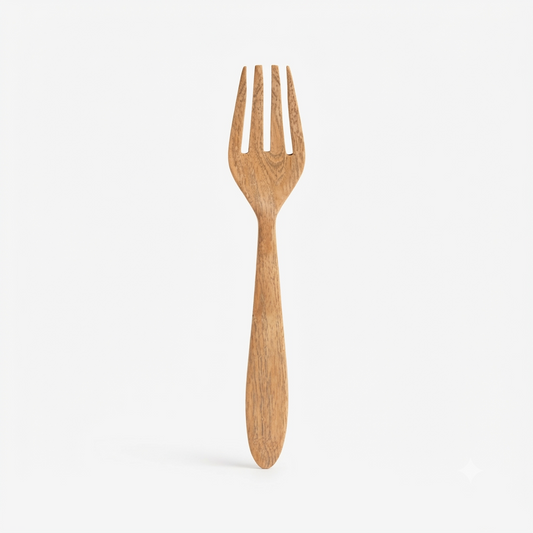 Dominican Guayacán Wood Serving Fork