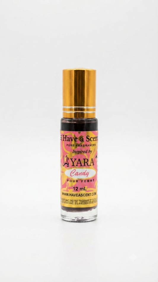 Have a Scent Roll-On Oil Perfume Inspired by Yara Candy - 12ml