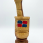 Dominican Pride" Artisanal Mortar