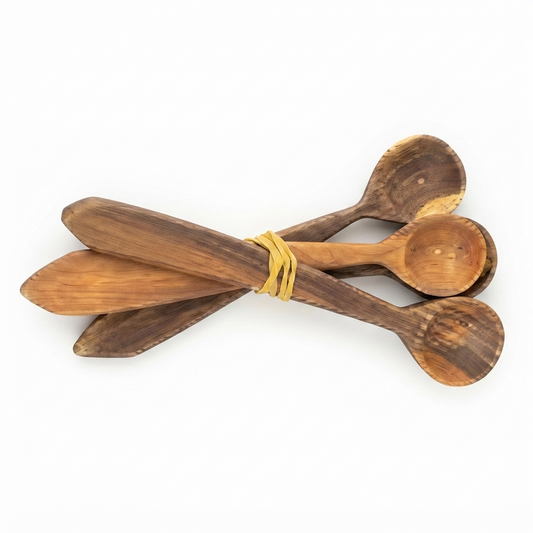 Dominican Guayacán Wood Spoon Set (Bundle)