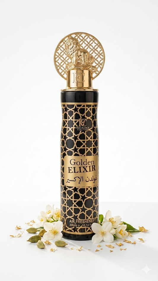 Golden Elixir - Premium Air Freshener (300ml)