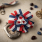 "Patriotic Bloom" Handcrafted Bow