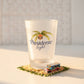 "Presidente Light" Frosted Glass Shot Glass