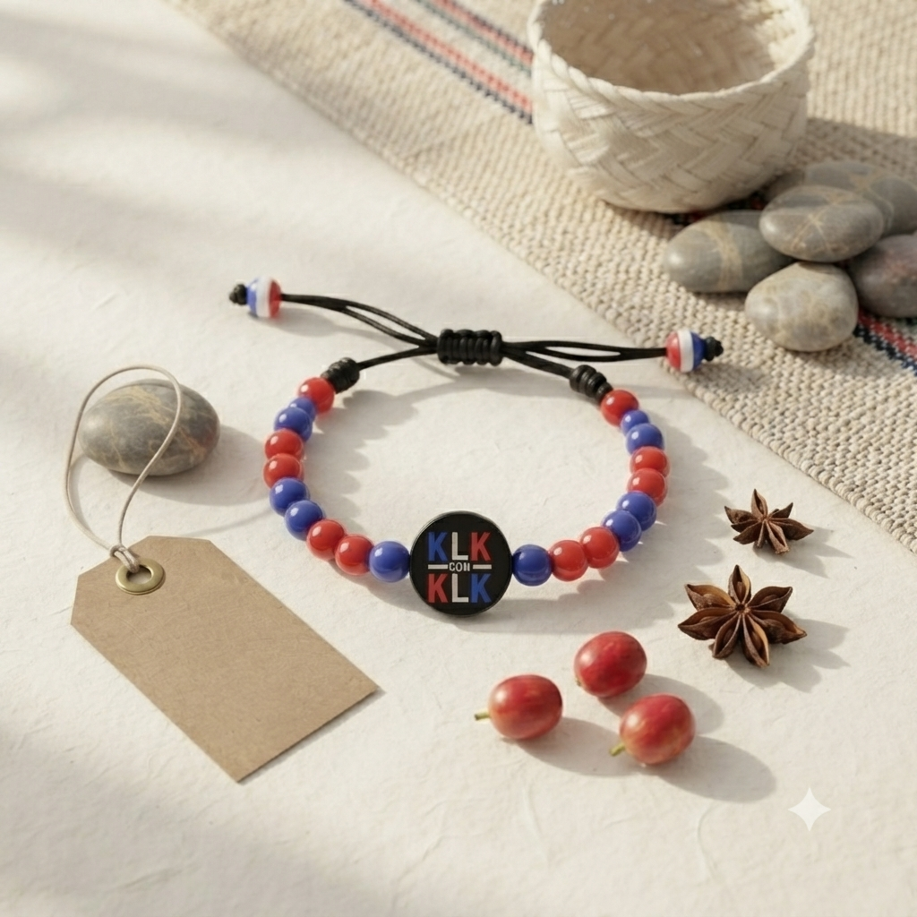 "KLK con KLK" Dominican Heritage Adjustable Bracelet