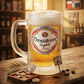 "Presidente Light" Frosted Glass Mini Mug (Espresso / Shot Size)