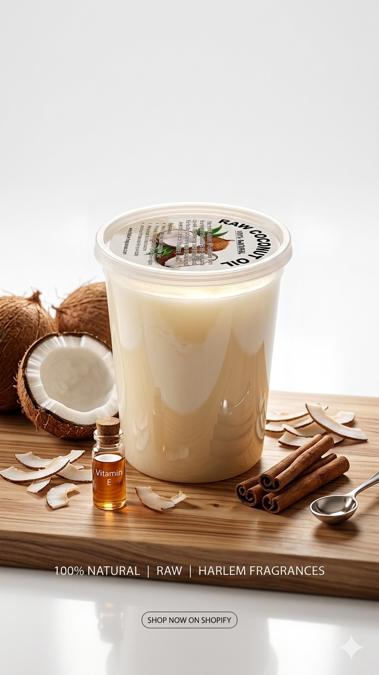 ACEITE DE COCO CRUDO 100% NATURAL