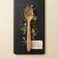 Dominican Guayacán Wood Wide Serving Fork
