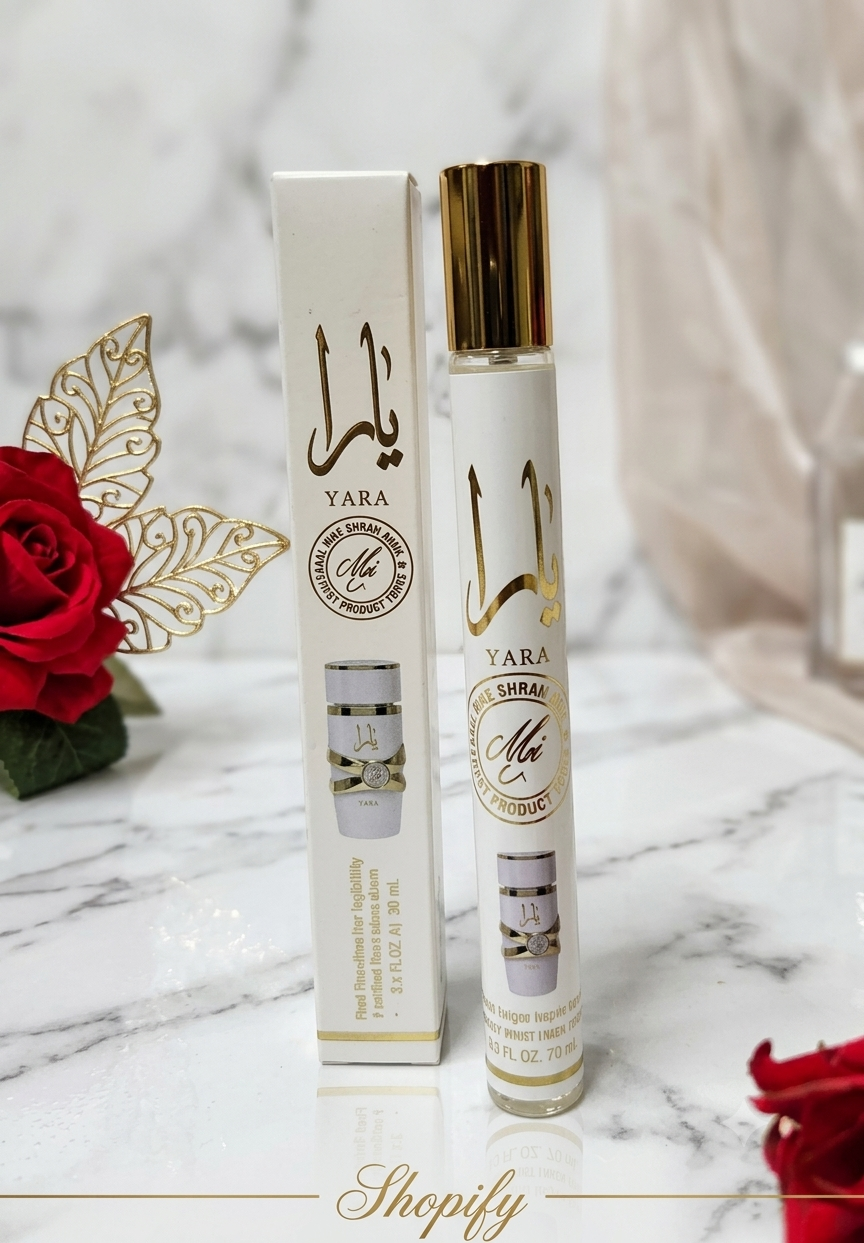 Yara White – Eau de Parfum (30ml) | Pure & Sophisticated Elegance