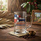 "República Dominicana" Map Clear Glass Mini Mug (Espresso / Shot Size)