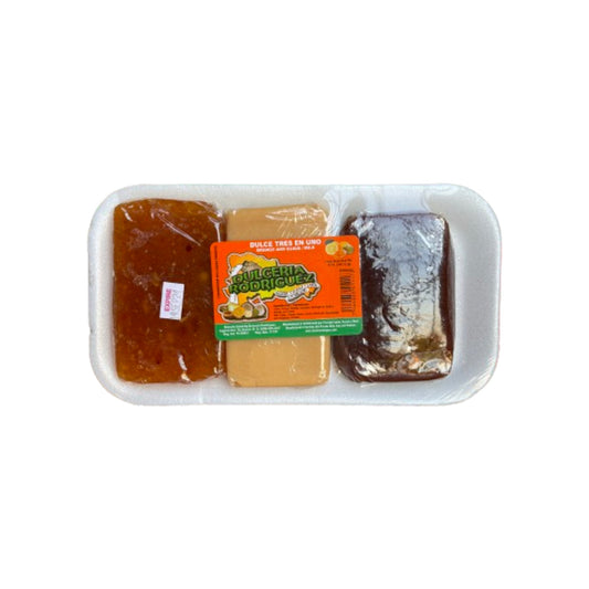 Dulce Dominicano 3 en 1 (naranja, guayaba y leche) - Dulceria Rodriguez