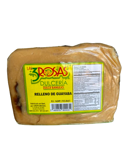 Dulce Dominicano banilejo relleno de guayaba - Dulceria Las 3 Rosas