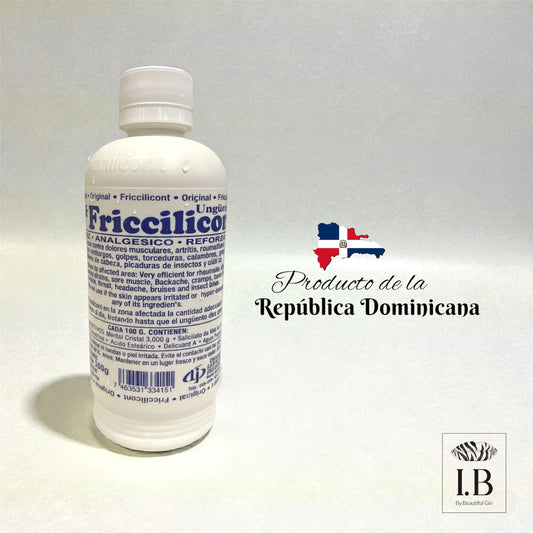 Fricciliont – Dominican Relief for Muscle & Body Tension/ External Analgesic - 300g