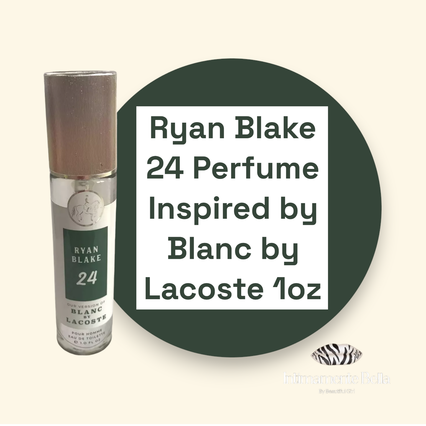 Wholesale Ryan Blake 24 Perfume Inspired by Blanc by Lacoste 1oz Pack of 12