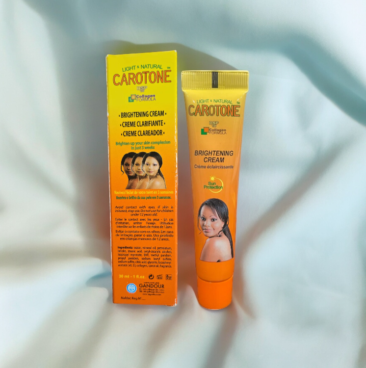 Carotone Brightening Cream Tube 1 Oz