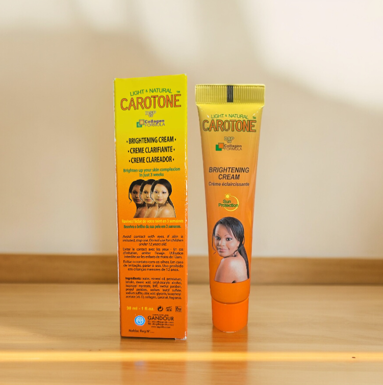 Carotone Brightening Cream Tube 1 Oz