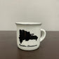 Small Cup with Dominican Republic Map Image