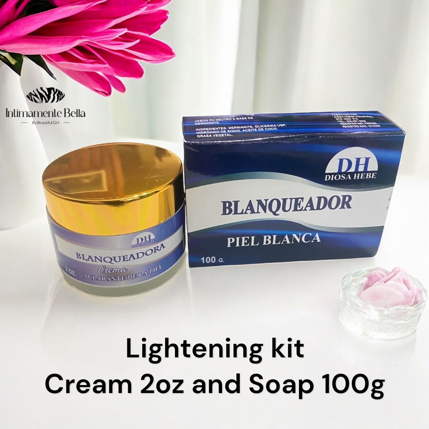 Lightening Kit Cream 2oz and Soap 100g Diosa Hebe