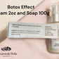 Botox Effect Kit Cream 2oz and Soap 100g