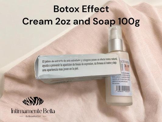 Botox Effect Kit Cream 2oz and Soap 100g