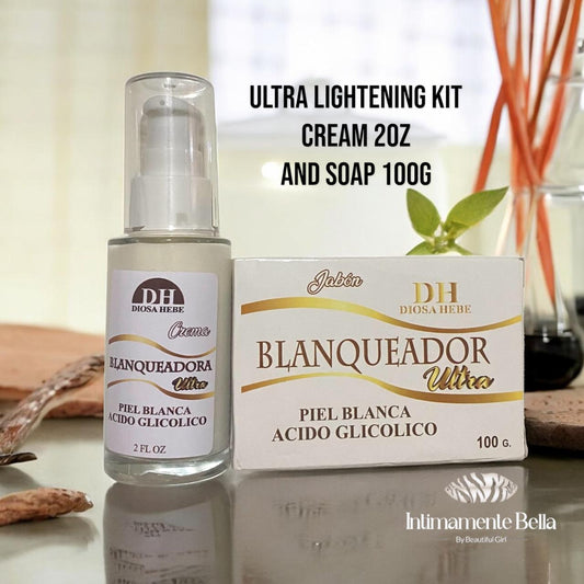 Ultra Lightening Kit Cream 2oz and Soap 100g