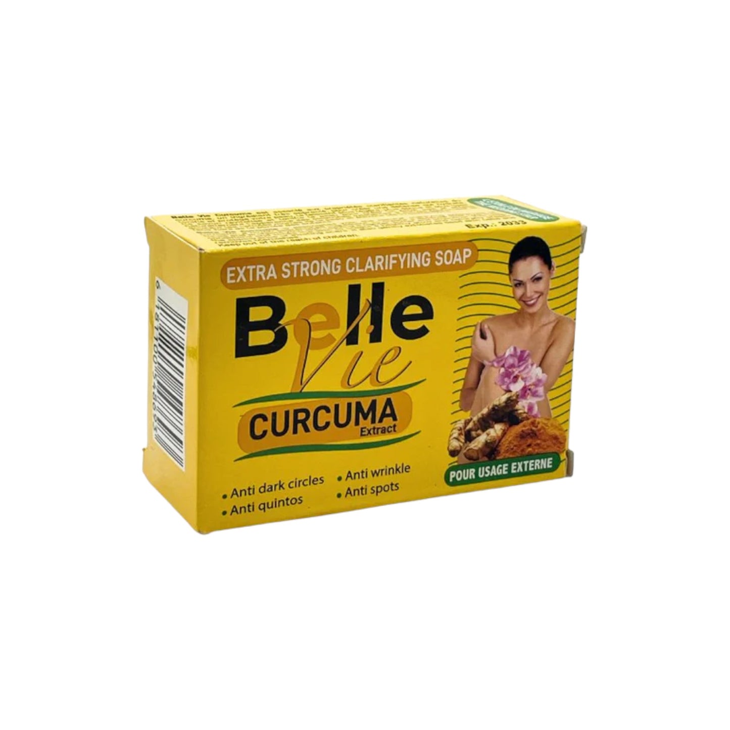 Belle Vie Curcuma Soap Clarifying Exfoliating 225g