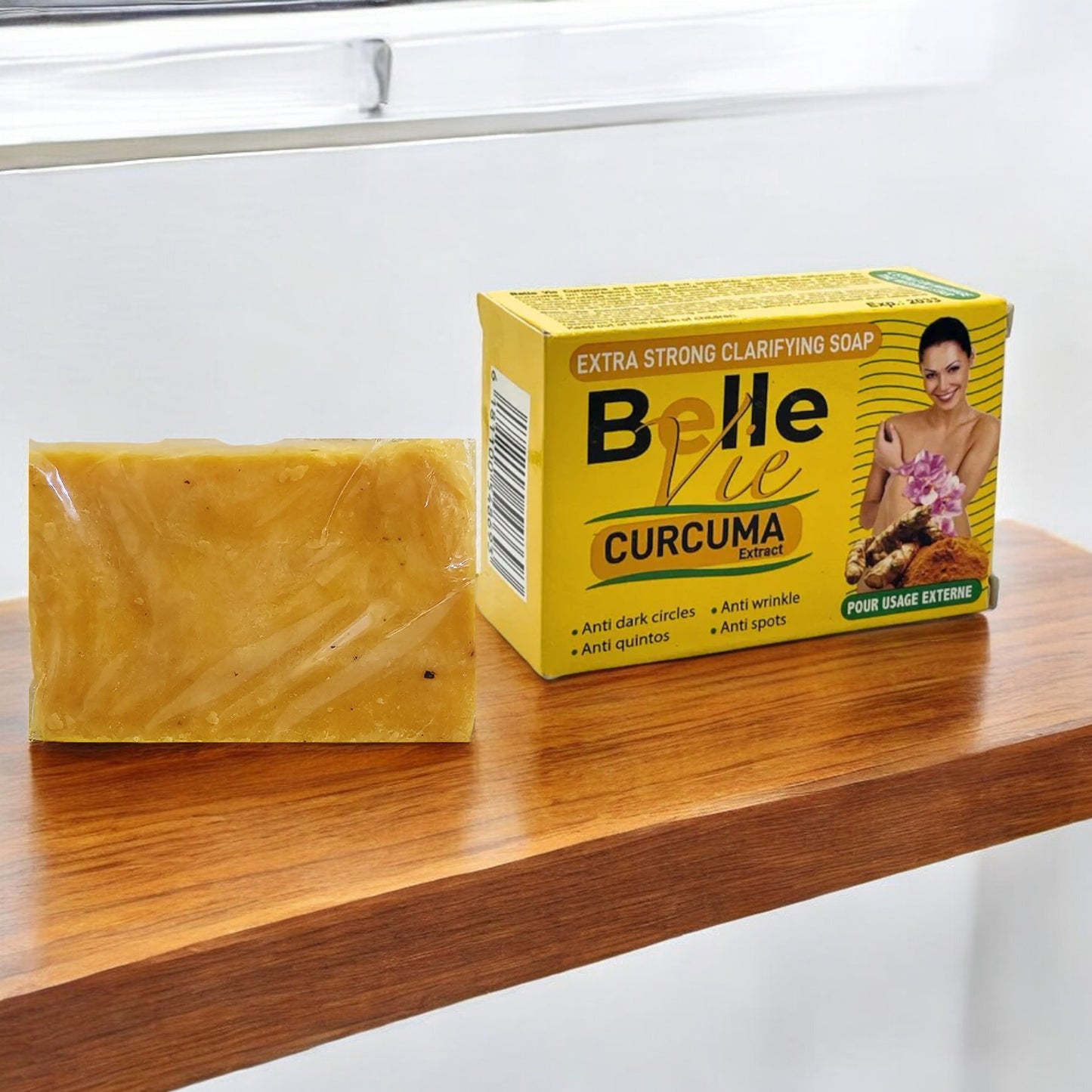 Belle Vie Curcuma Soap Clarifying Exfoliating 225g