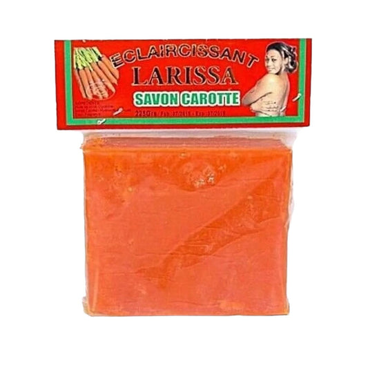 Eclaircissant Larissa Carrot Lightening Beauty Soap 225g Pack of 3