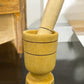 Dominican Wooden Pilon, 6 Inches Tall