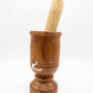 Artisan Dark Wood Mortar & Pestle – Premium "Pilón" Edition 🇩🇴
