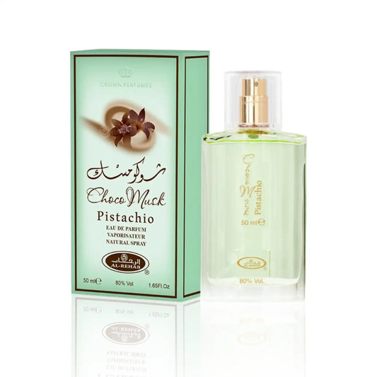 Choco Musk Pistachio - Al-Rehab: A Nutty Gourmand Delight