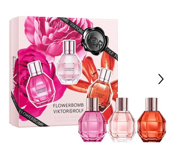 Viktor&Rolf Flowerbomb Mini Perfume Trio Gift Set