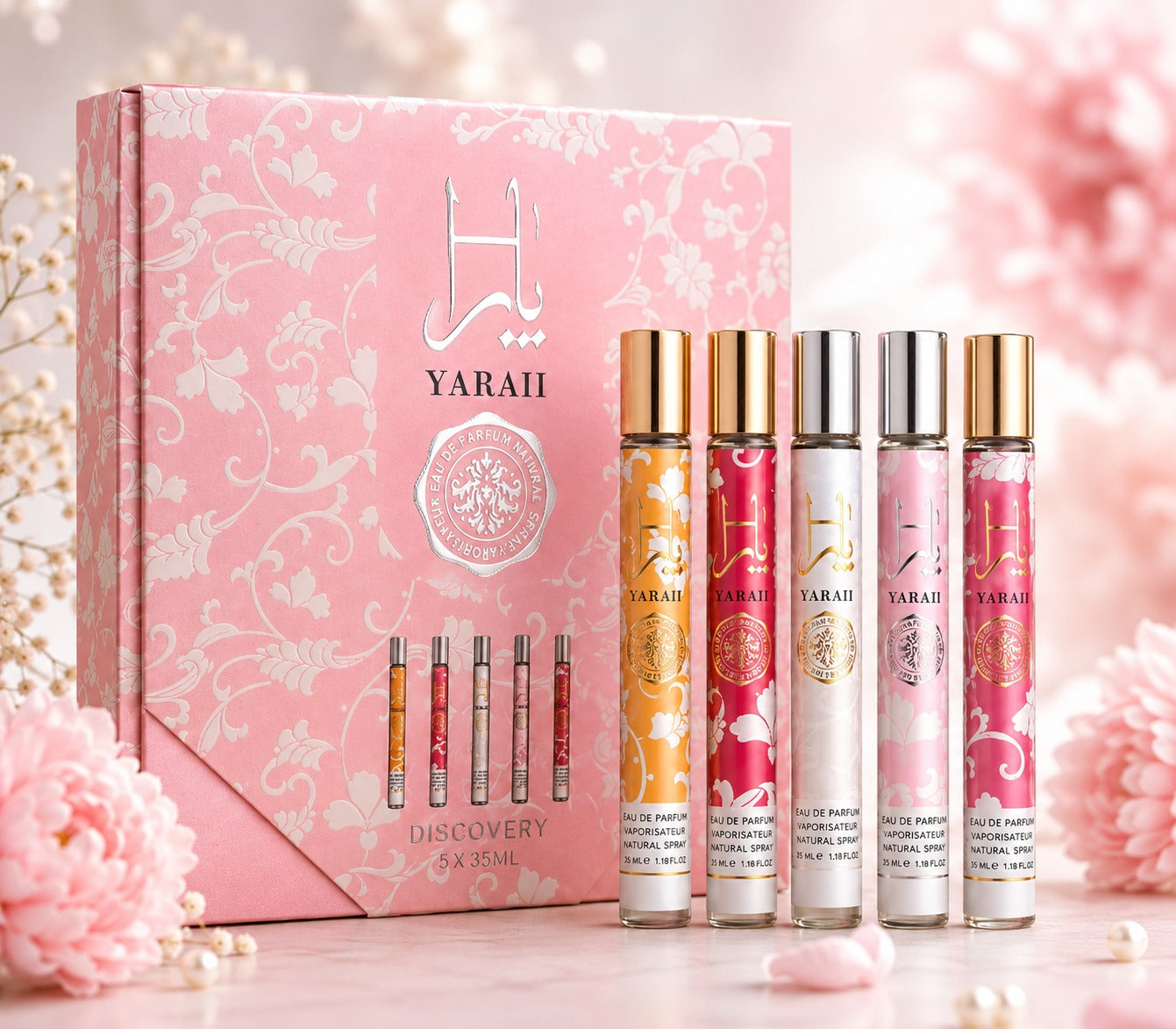 wholesale Yaraii Discovery Set Wholesale Pack – 6 Units (5 x 35 ml Each Set)