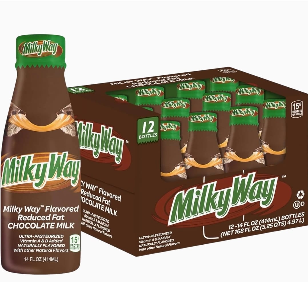 Milky Way Flavored Reduced Fat Chocolate Milk