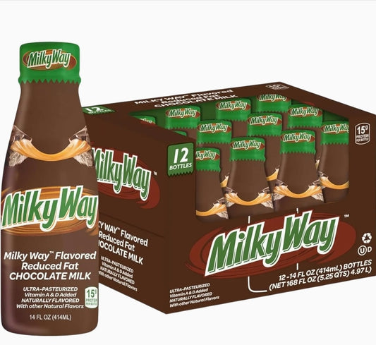 Milky Way Flavored Reduced Fat Chocolate Milk