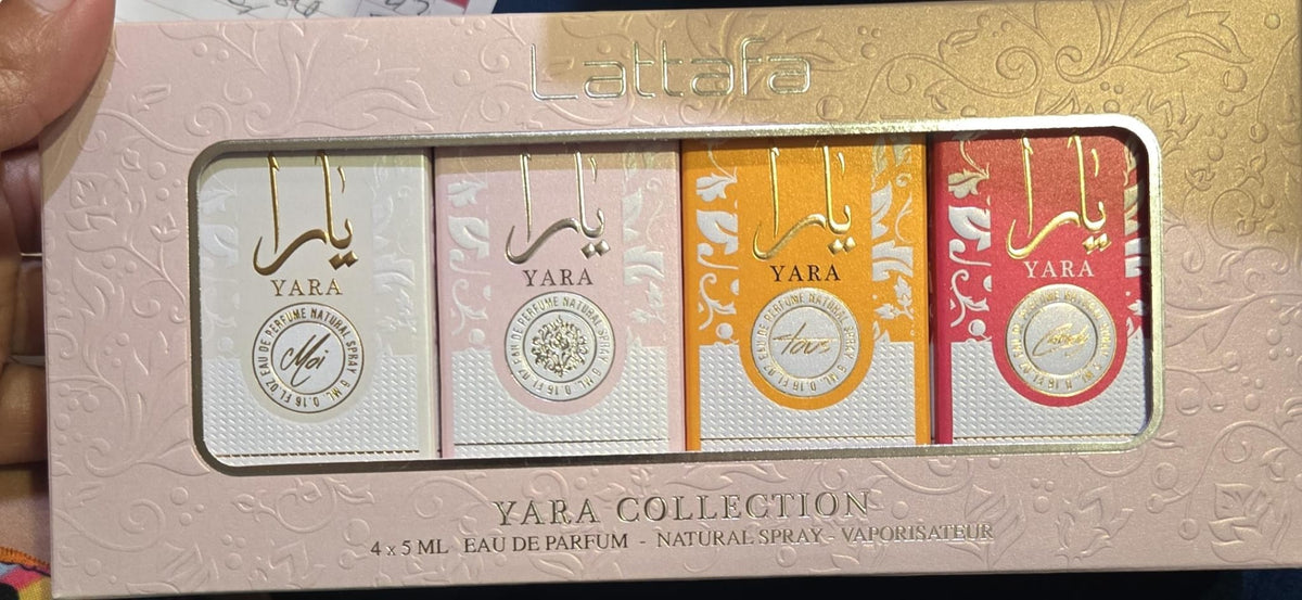 Lattafa Yara Collection Fragrance Set (Mini Set x4) – Special Bazaar Edition