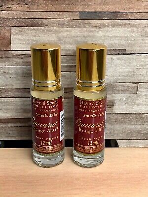 Baccarat Rouge 540 Roll-On Oil Perfume For Women 12ml Pure Fragrance Oil