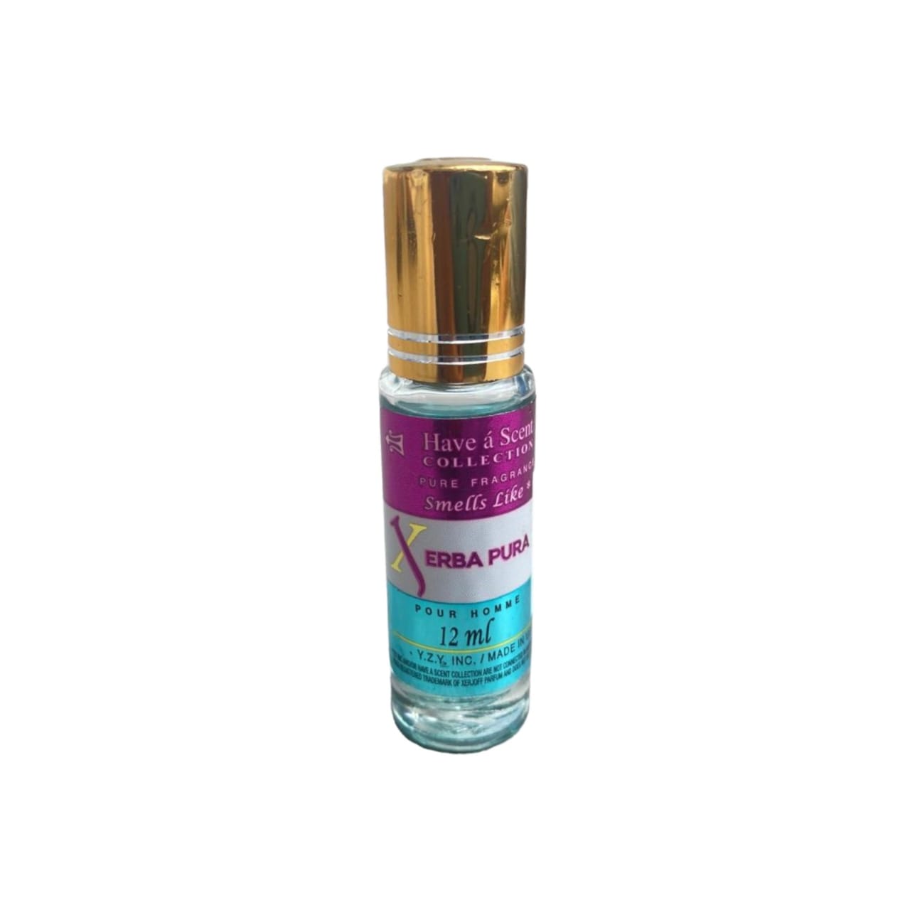 Xerba Pura Roll-On Oil Perfume For Men 12ml Pure Fragrance Oil