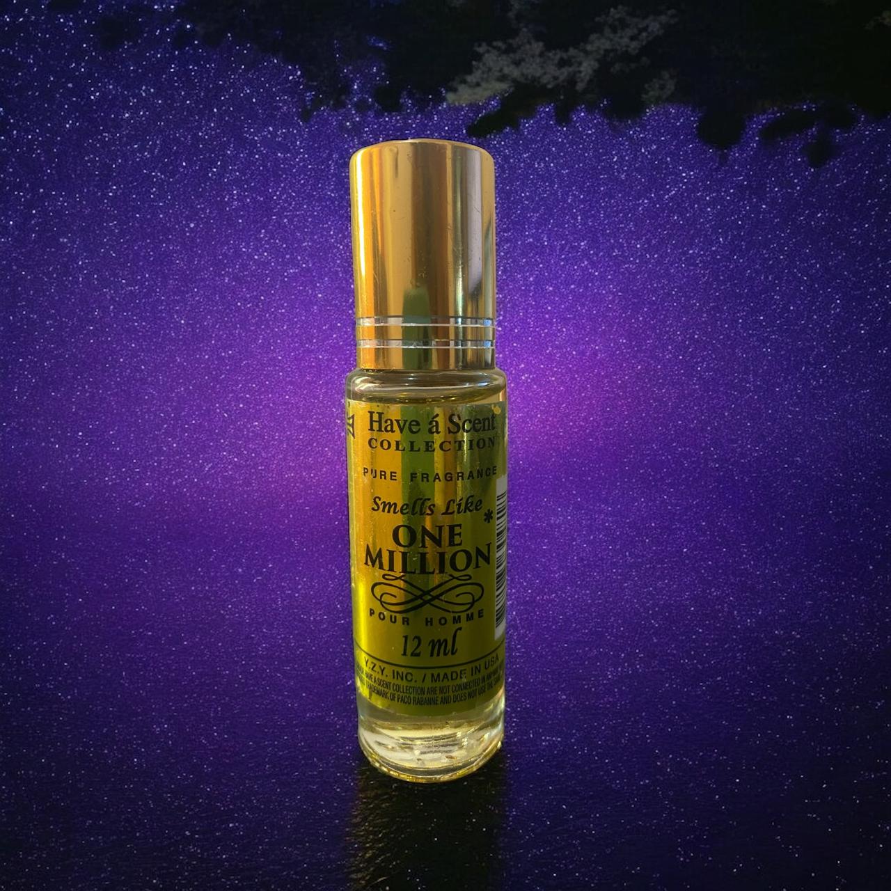 One Million Roll-On Oil Perfume For Men 12ml Pure Fragrance Oil