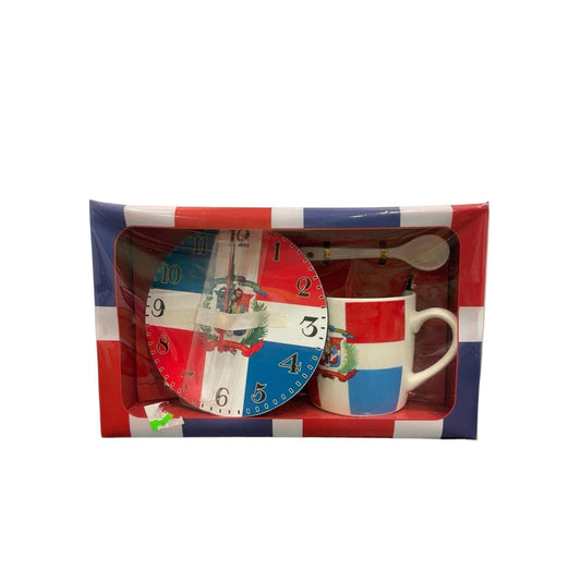 Set Dominicano con Reloj, Taza y Cuchara