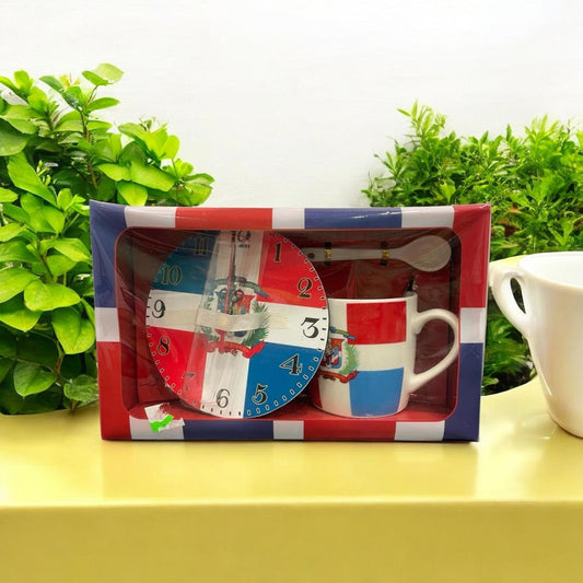 Set Dominicano con Reloj, Taza y Cuchara