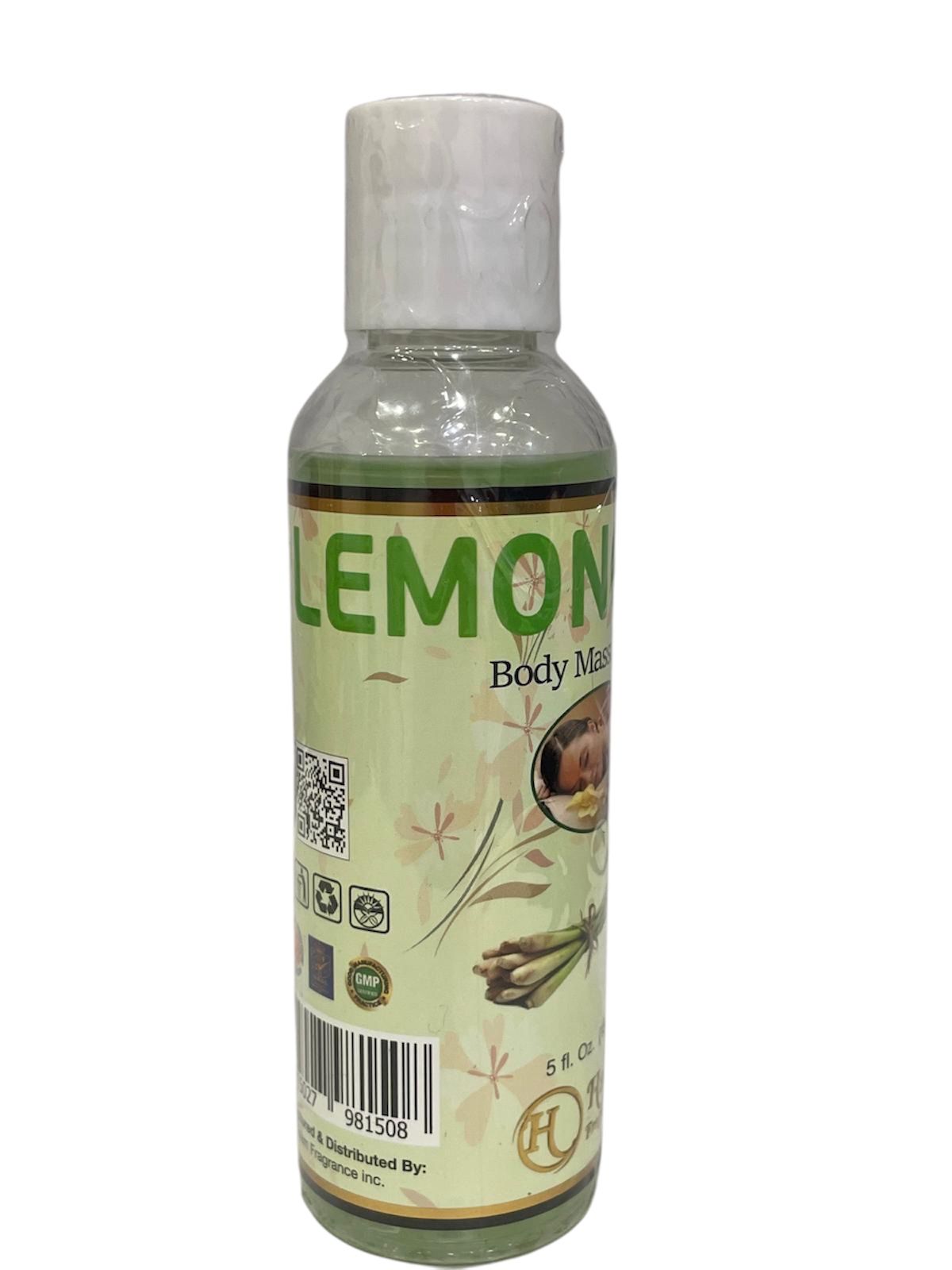 Wholesale Lemongrass Oil Body massage Oil 5oz (12-units)